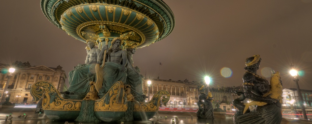 Fontaine des Fleuves, Place de la Concorde
